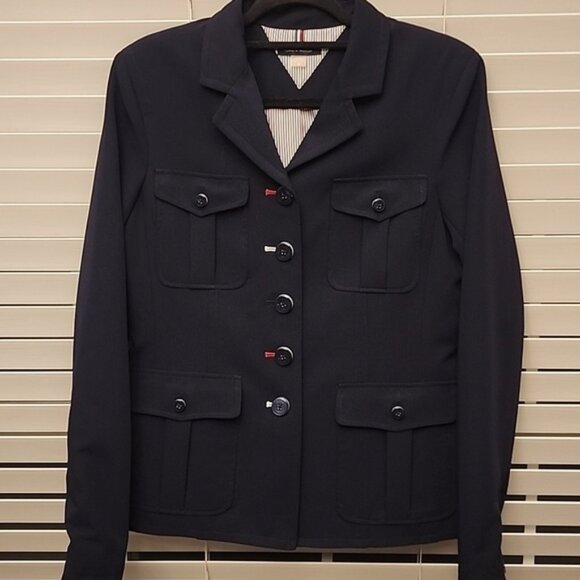 Tommy Hilfiger Blue Patriotic Blazer ssz 6 - Picture 1 of 10